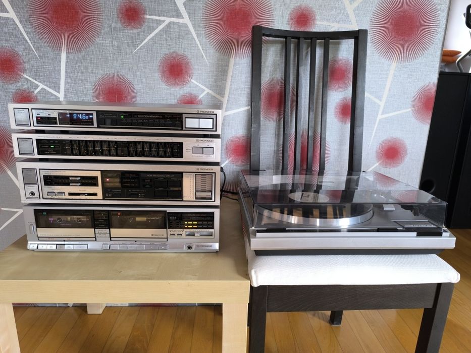 Pioneer zestaw audio z gramofonem