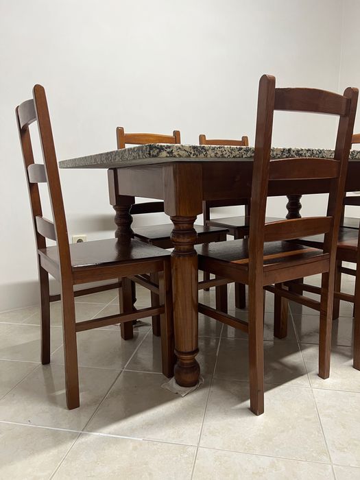 Mesa de cozinha granito