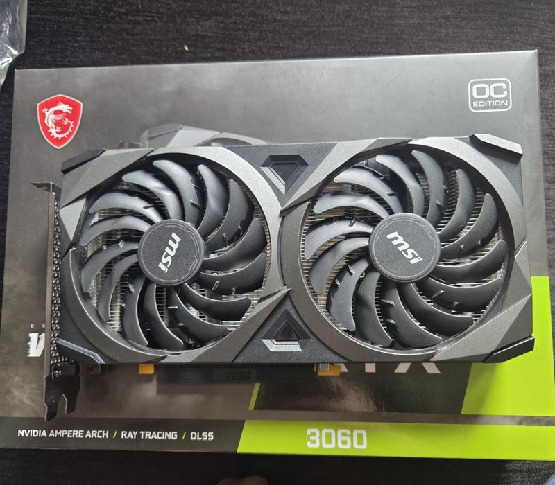 MSI Geforce RTX 3060 12 gig Ventus 2x