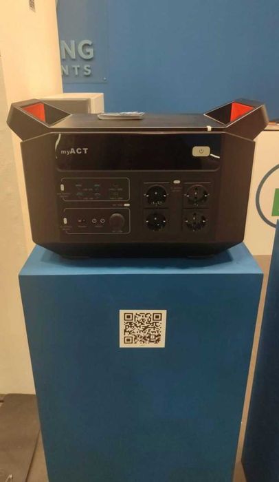 Зарядная переносна станция Портативна електростанція потужність 1 кВт