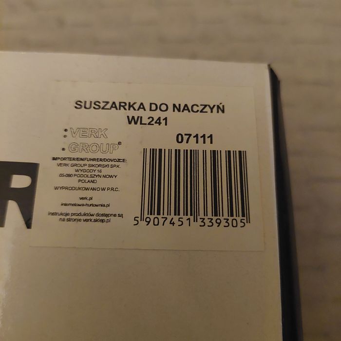 Nowa Suszarka do naczyń ociekacz.