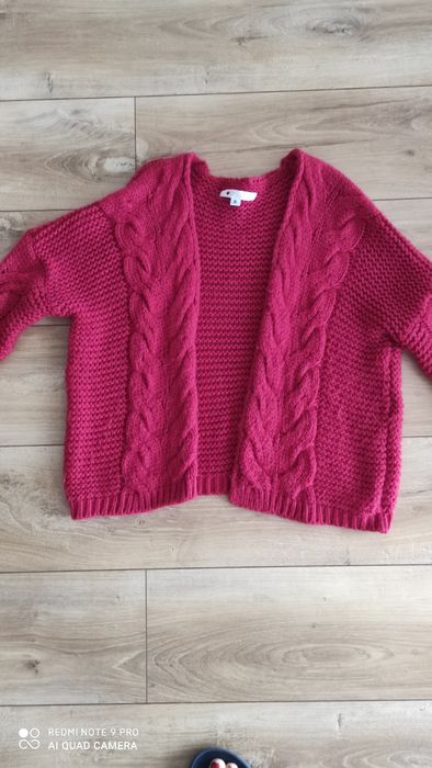 Damski sweter narzutka rozmiar S