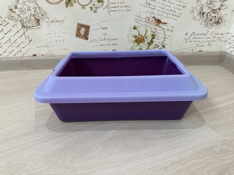 Котячий туалет маленький! Лоток