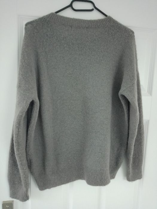 Moss Copenhagen Moher Wełna Pullover MSCH miękki moherowy sweterek