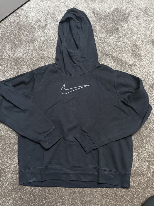 Bluza bawelnana z kapturem marki Nike. Rozmiar S
