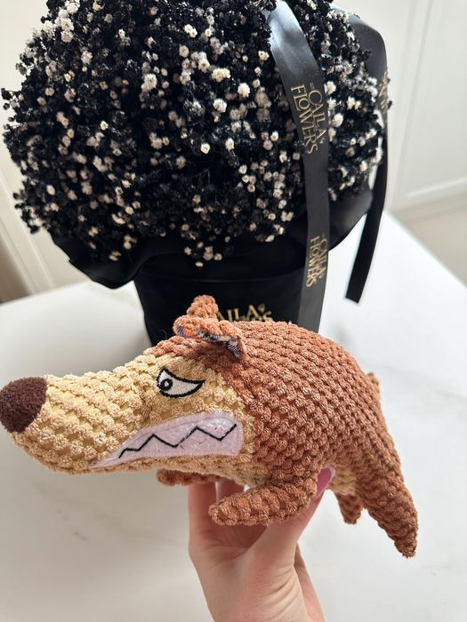 Pluszowa zabawka dla psa piszcząca