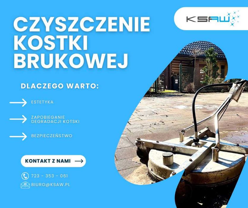 Mycie kostki brukowej | Impregnacja | Malowanie