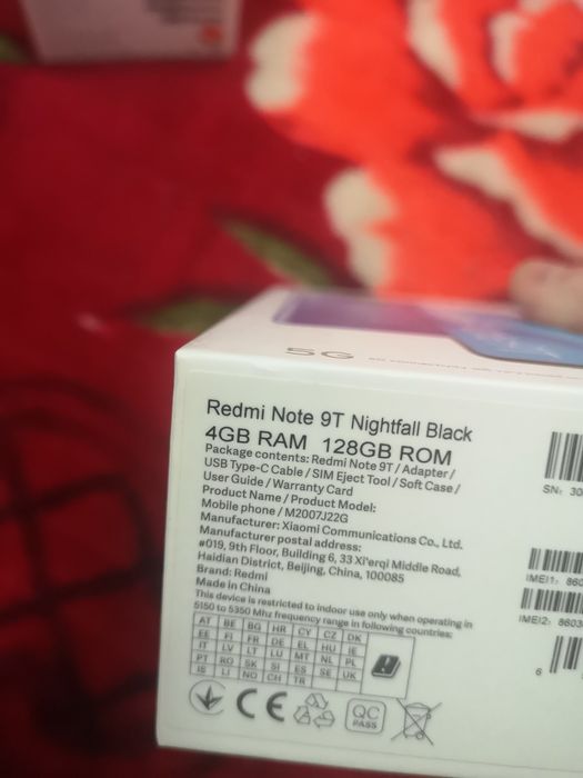 Xiaomi Redmi Note 9T 5G в чудовому стані