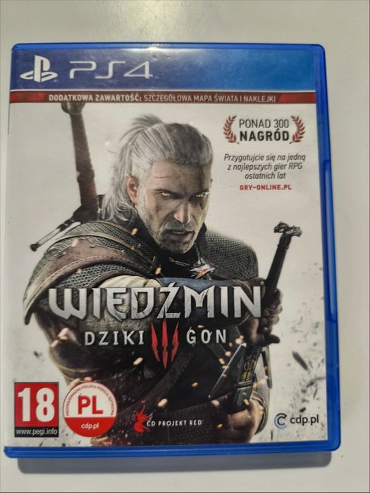 Wiedźmin 3 Dziki Gon III ps4 ps5
