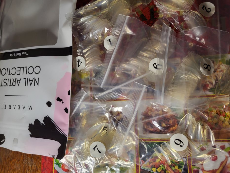 Акриловые ногти Makartt   500шт,