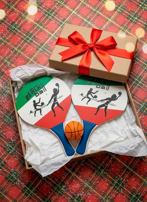 Набір для пляжного Тенісу подарунок на Новий рік