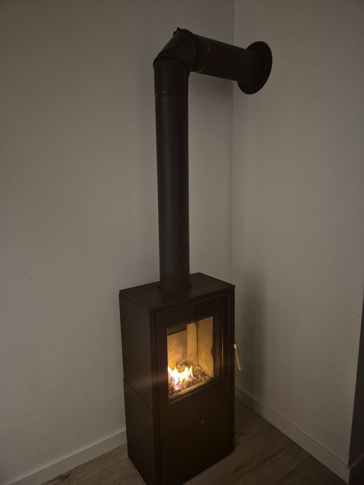 Piec kominkowy Moven 5kW Eco + Rekuperacja + Komin,OKAZJA -50%