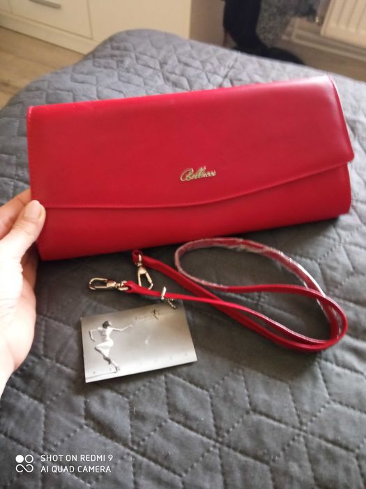 Torebka skórzana firmy Bellucci. Nowa cena.