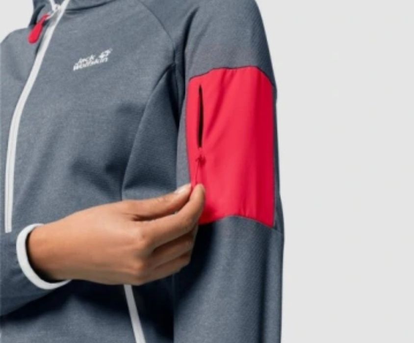 Жіноча кофта Jack Wolfskin з капюшоном