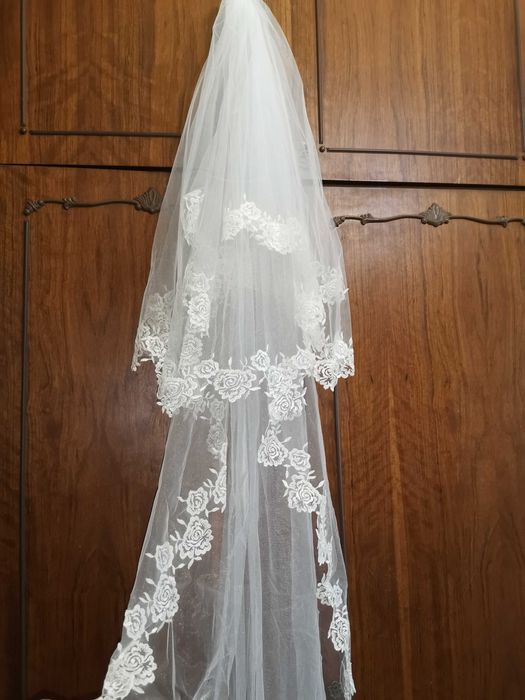 Нова Весільна сукня і фата S M трішки шлейф Свадебное платье плаття