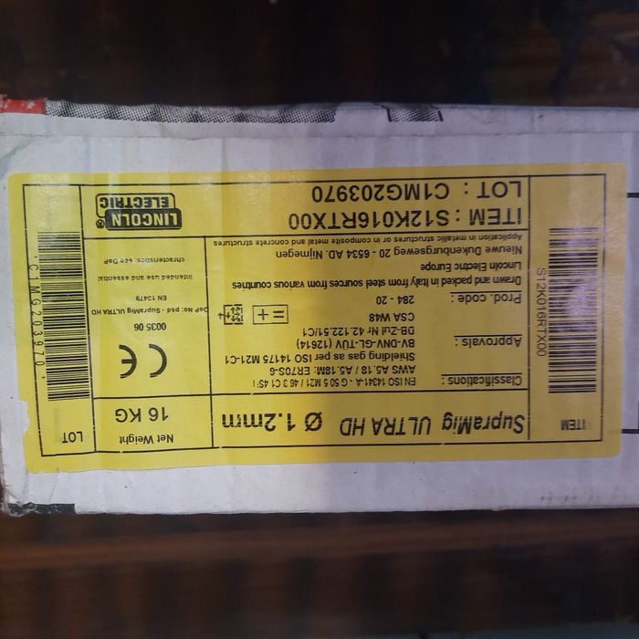 Drut spawalniczy 1,0 lincoln electric
