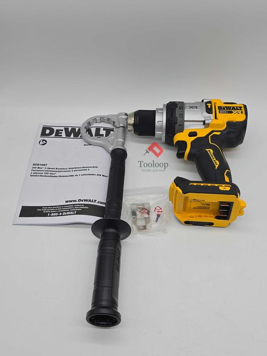 DEWALT DCD1007B 20V Аккумуляторная дрель\ Шуруповерт\ Новые\ В Наличии