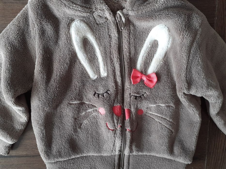 Bluza polarowa z kapturem