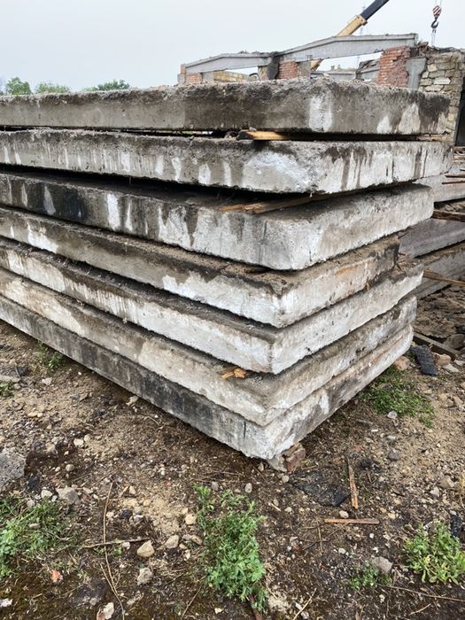 Плиты перекрытия дорожные! Монтаж Демонтаж Установка кирпич