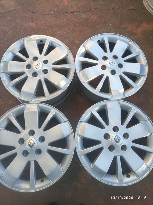 Jantes 16 5x108 Renault Megane , Espace, Laguna Kangoo Clio V6 Scenic