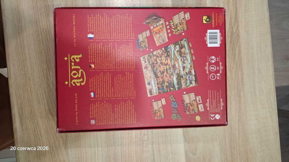 Agra gra planszowa quined games