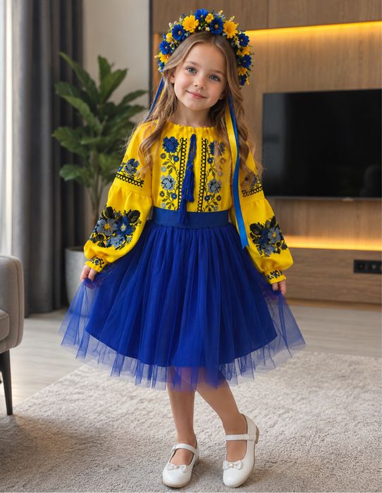 Костюм вишиванка святковий 104 110-116, 122,128 134