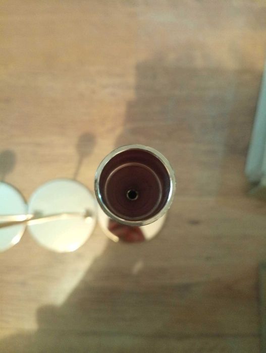 Świecznik Glamour 3 szt złoty