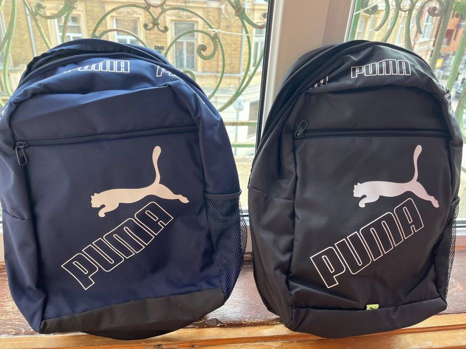 Рюкзак Puma Phase Backpack II (2) синій та чорний оригінальний