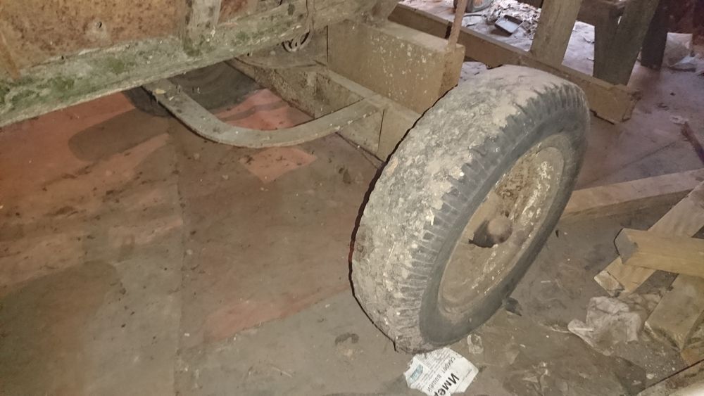 Воз для коня. Прицеп для трактора.