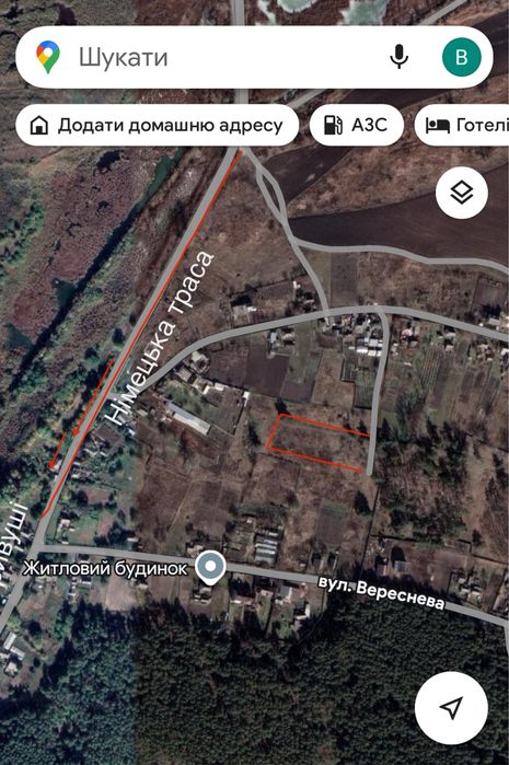 Продаж земельної ділянки 27 сотих