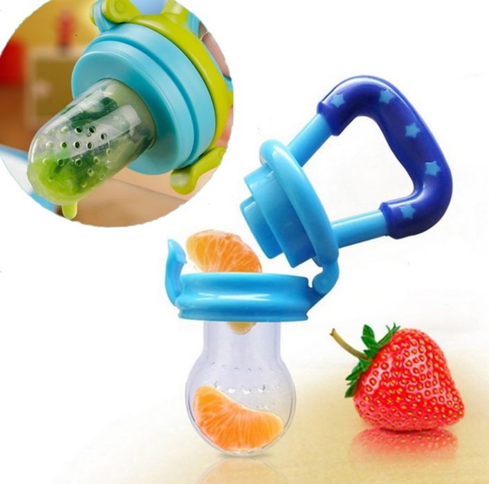 Ниблер силиконовый для прикорма, Курносики, соска, бутылочка