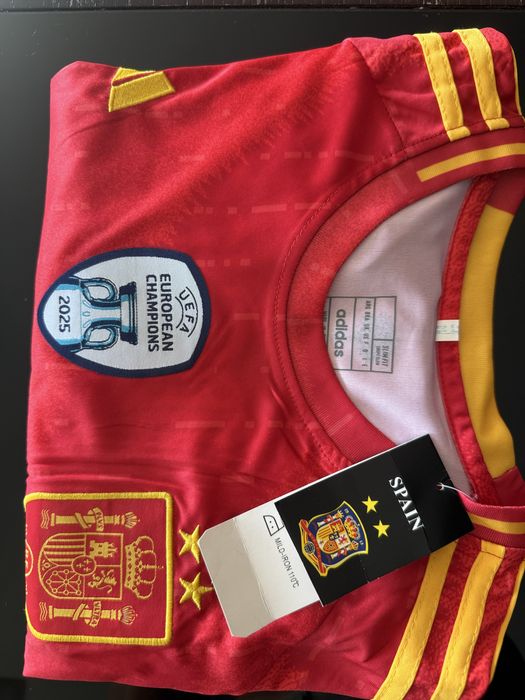 Camisola Espanha Lamine Yamal Campeão Europa