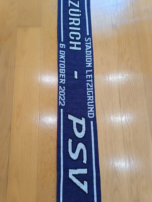 Cachecol de Jogo PSV Eindhoven vs Zurich _A