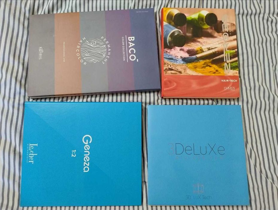 краска для волос палітра Geneza 3Deluxe Emmebi Kaaral Baco Fanola ORO Mirella