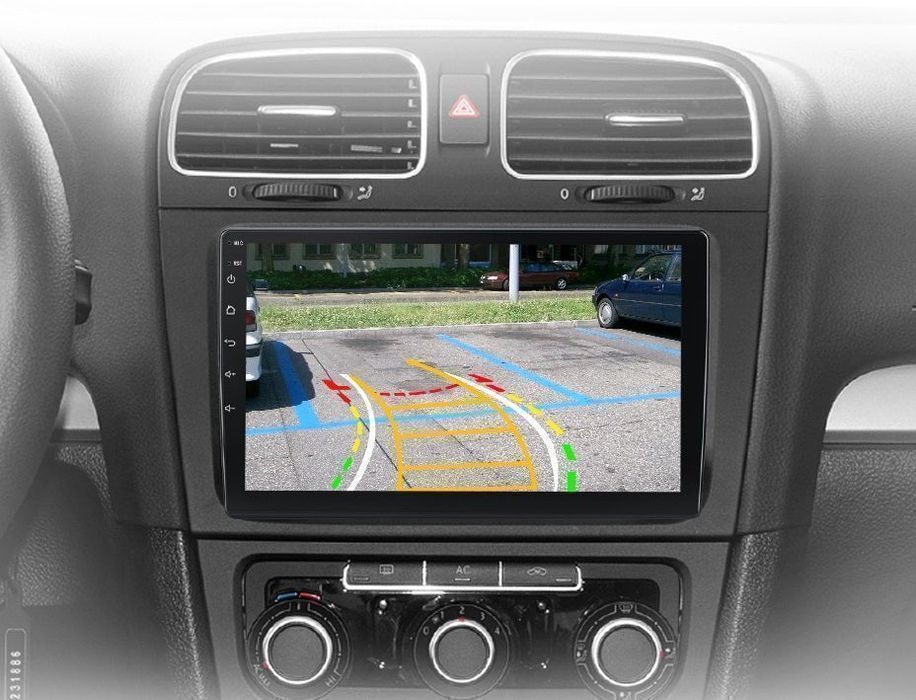 VW Golf 6 – Radio Android 15 9" CarPlay Android Auto 2GB/32GB GPS Nawigacja Stacja Multimedialna WiFi Bluetooth PL