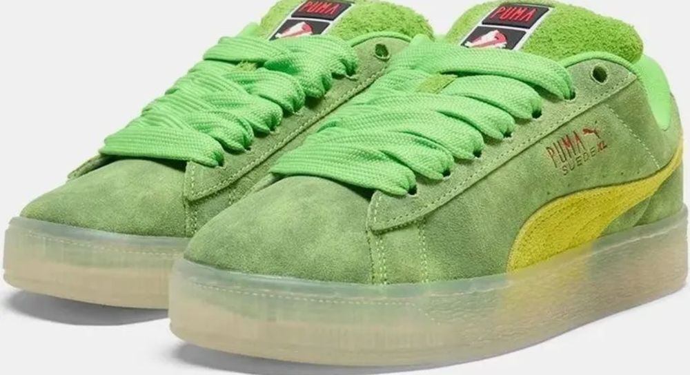 Чоловічі кросівки Puma X Ghostbusters Suede XL "Slimer" Green