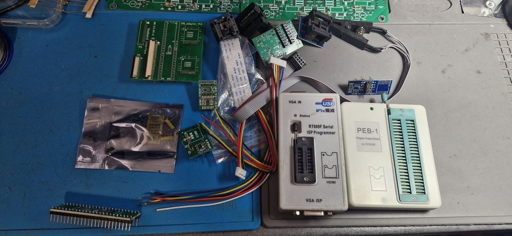 RT809F + PEB1 zestaw programator eeprom nand Miechucino-Koryta • OLX.pl