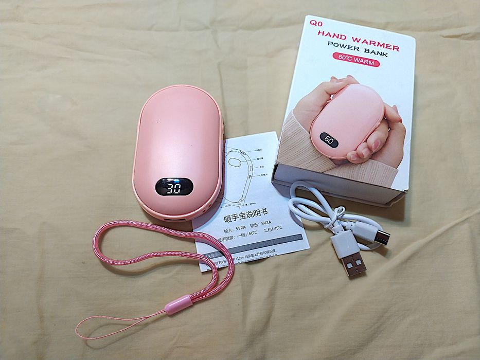 Портативная грелка для рук + Power Bank 2в1 | Новая