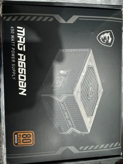 Fonte de Alimentação MSI MAG A650BN 650W