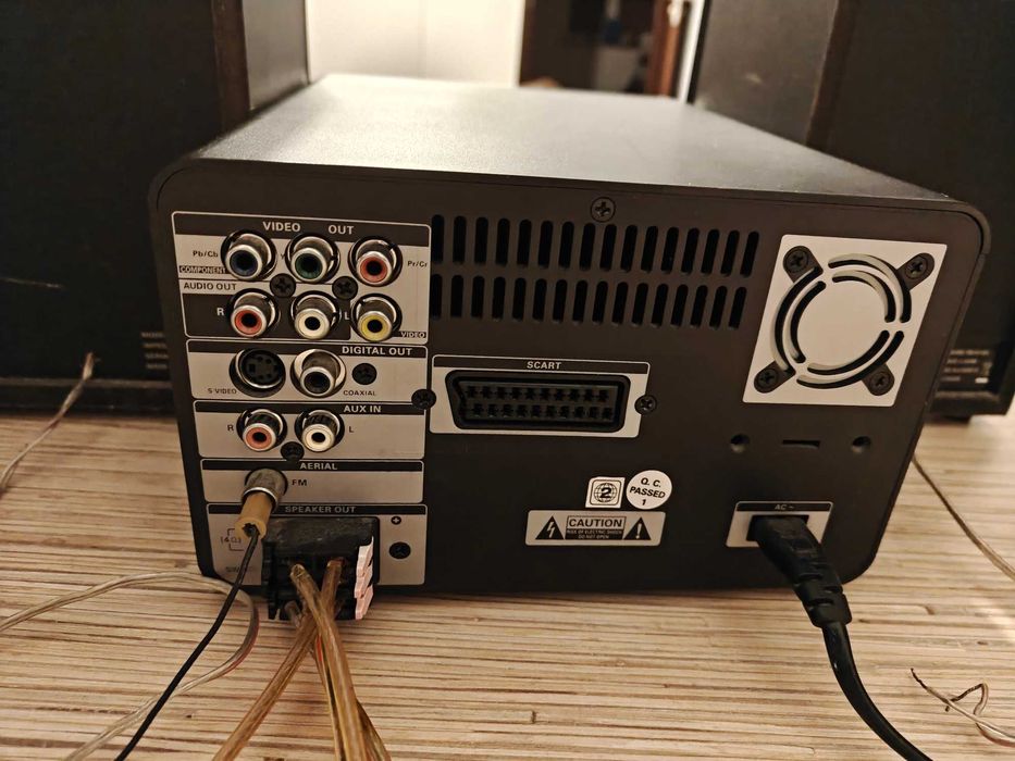 Mikrowieża DVD 2.1 Philips MCD183 | Subwoofer 100W | USB AUX | Pilot | BDB