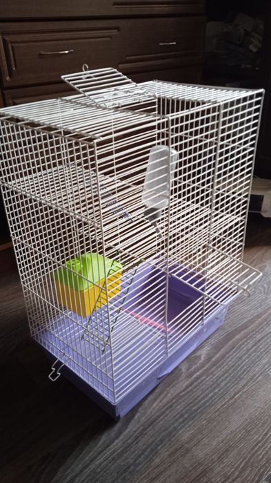 Клітка для гризунів "ПРИРОДА" 3 ярусна