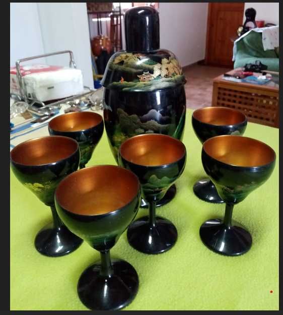 serviço de loiça chinesa