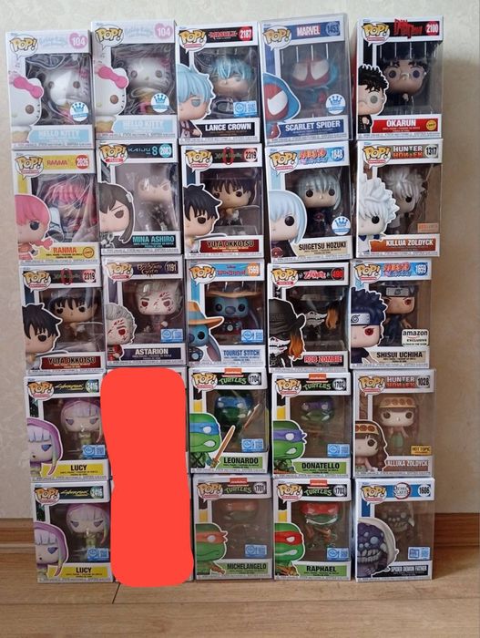 Funko pop leveling naruto kaiju black jujutsu bleach hunter demon