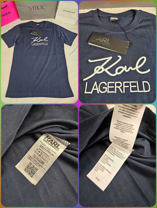 Koszulka karl lagerfeld t-shirt ralph lauren koszulki męskie nowość