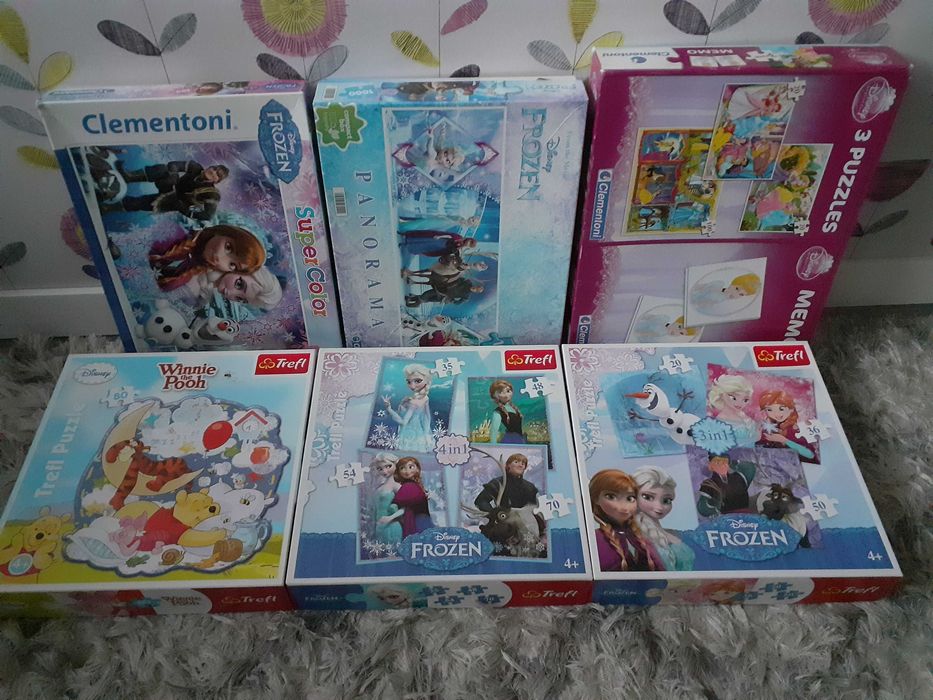 Puzzle Trefl, Clementoni