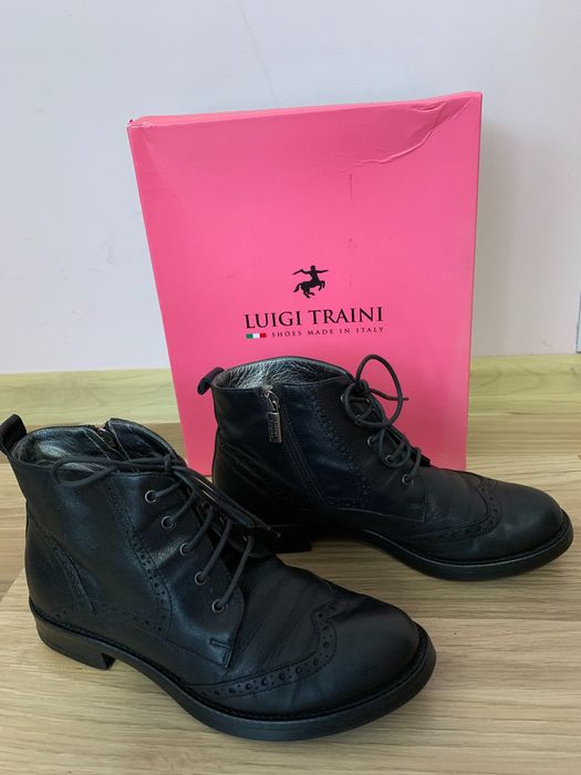 Luigi Traini Италия, р.37, 100% кожа, ботинки