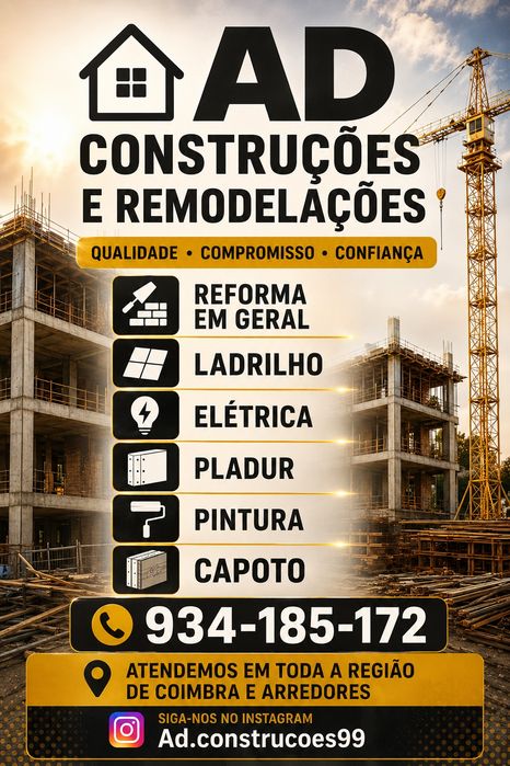 Construções e remodelacões em geral
