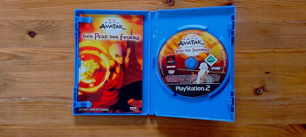 Avatar, The Legend Of Aang, Into The Inferno, PlayStation 2