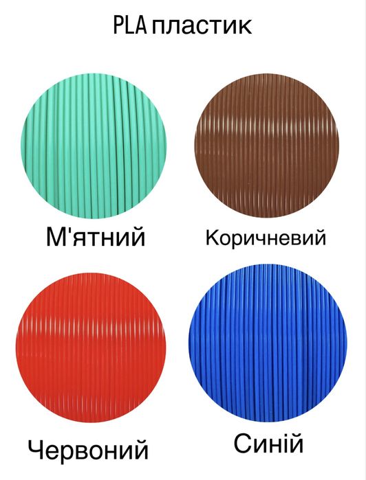 3д пластик / petg / pla / філамент / 3д друк