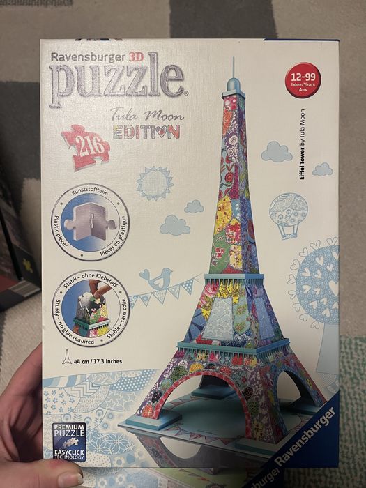 puzzle 3D wieza eiffla